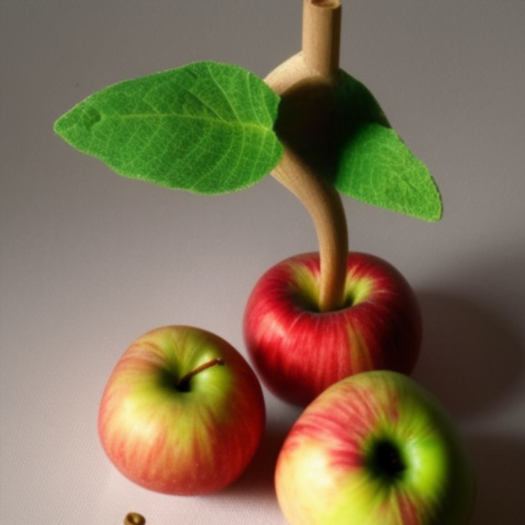 Jak zrobić domową lufkę z jabłka?